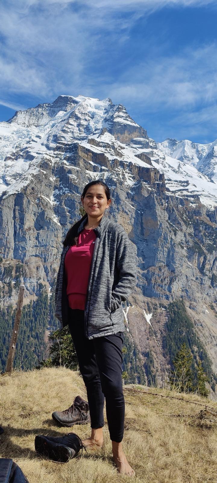 Yasha Jain in the mountains